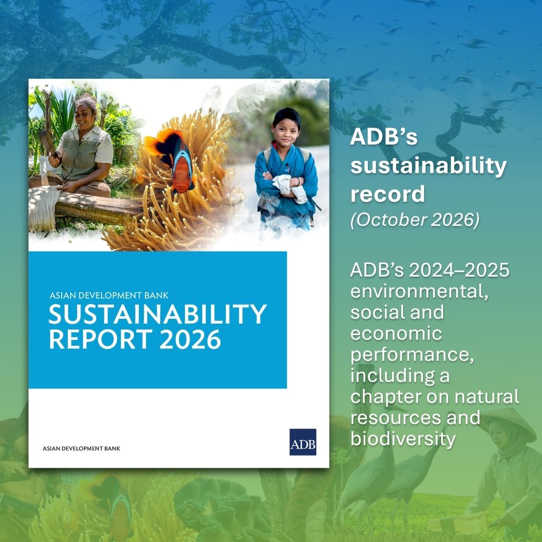 Asian Development Bank Sustainability Report 2026